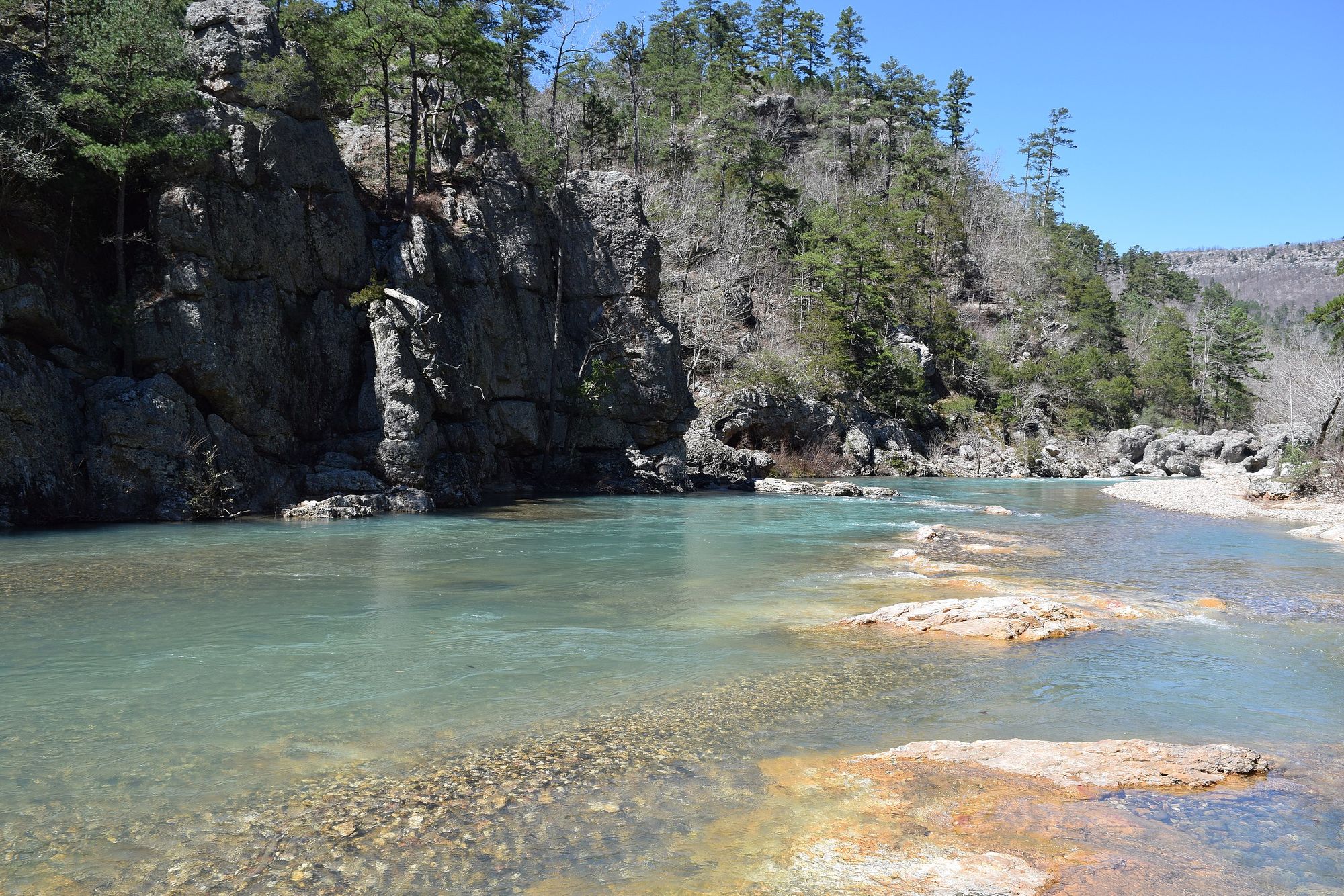 Little Missouri River Kayaking and Paddle Boarding in Arkansas - Maps ...