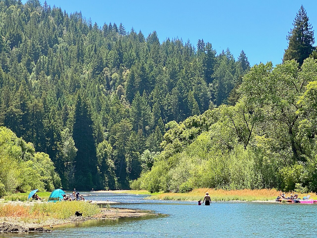 Russian River Kayaking and Paddle Boarding in California - Maps ...