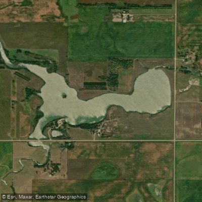 Lake Dimock Kayaking and Paddle Boarding in South Dakota - Maps ...