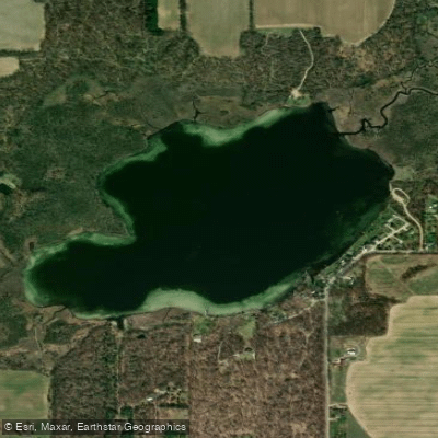 Thompson Lake Kayaking and Paddle Boarding in Michigan - Maps ...