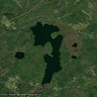 Quantabacook Lake Kayaking and Paddle Boarding in Maine - Maps ...