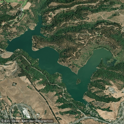 Lake Chabot Kayaking And Paddle Boarding In California Maps 9d4da3ea 0276 4ed5 A847 Satellite 