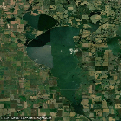 Lake Thompson Kayaking and Paddle Boarding in South Dakota - Maps ...